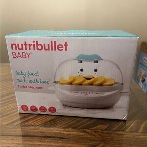 Nutribullet Baby Turbo Steamer - Blue and White